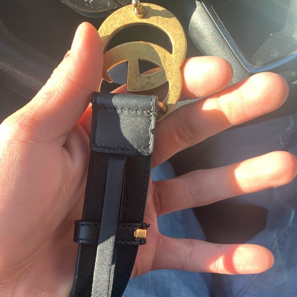 Gucci Double G marmont shiny belt buckle - Picture 4 of 5